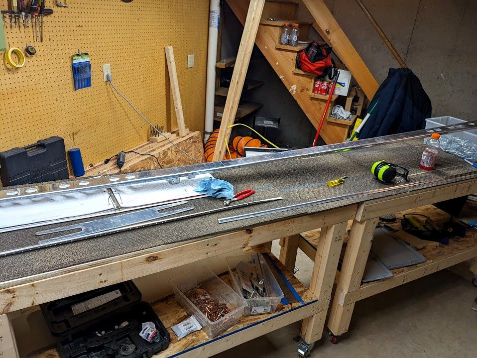 Horizontal Stabilizer Continued (plus laser cut update)