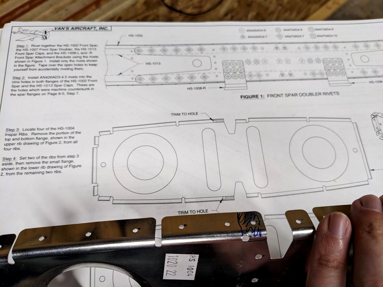 Horizontal Stabilizer Continued (plus laser cut update)